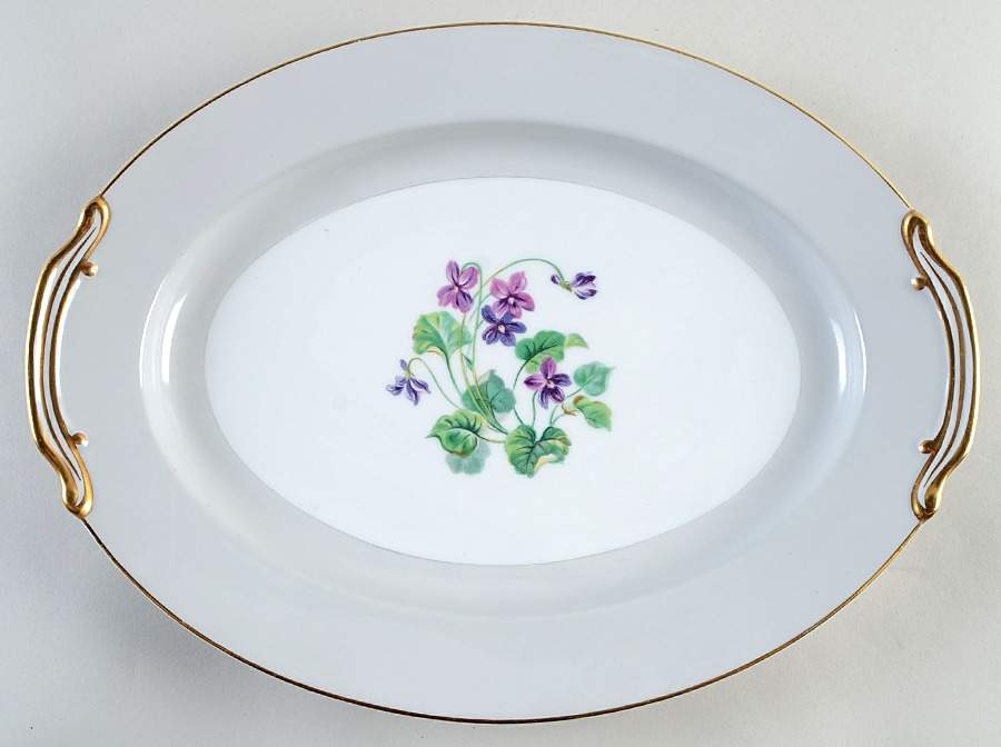 Arcola 13" Oval Serving Platter by Noritake-1