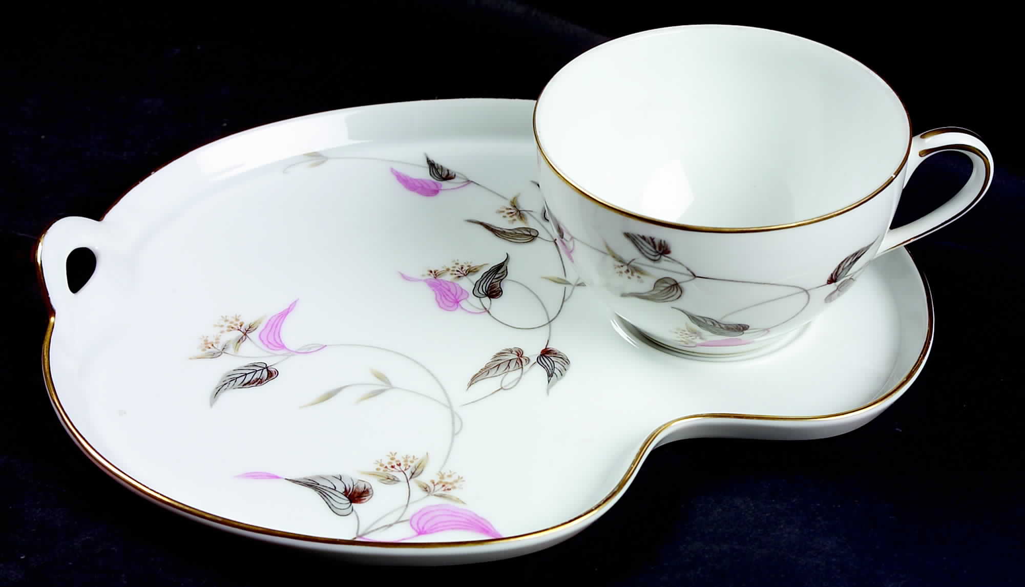 Arden Snack Plate & Cup Set by Noritake-1