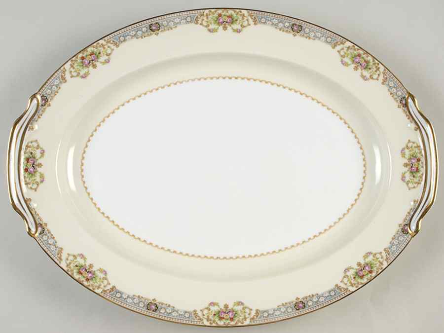 Ardmore 16" Oval Serving Platter by Noritake-1