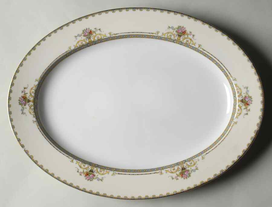 Ardsley 16" Oval Serving Platter by Noritake-1