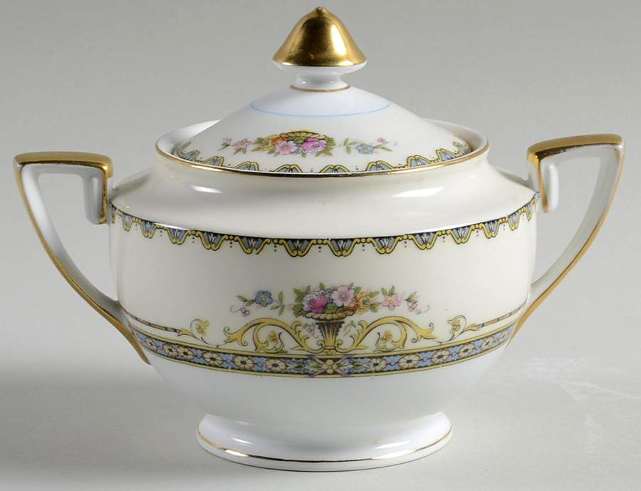 Ardsley Sugar Bowl & Lid by Noritake-1