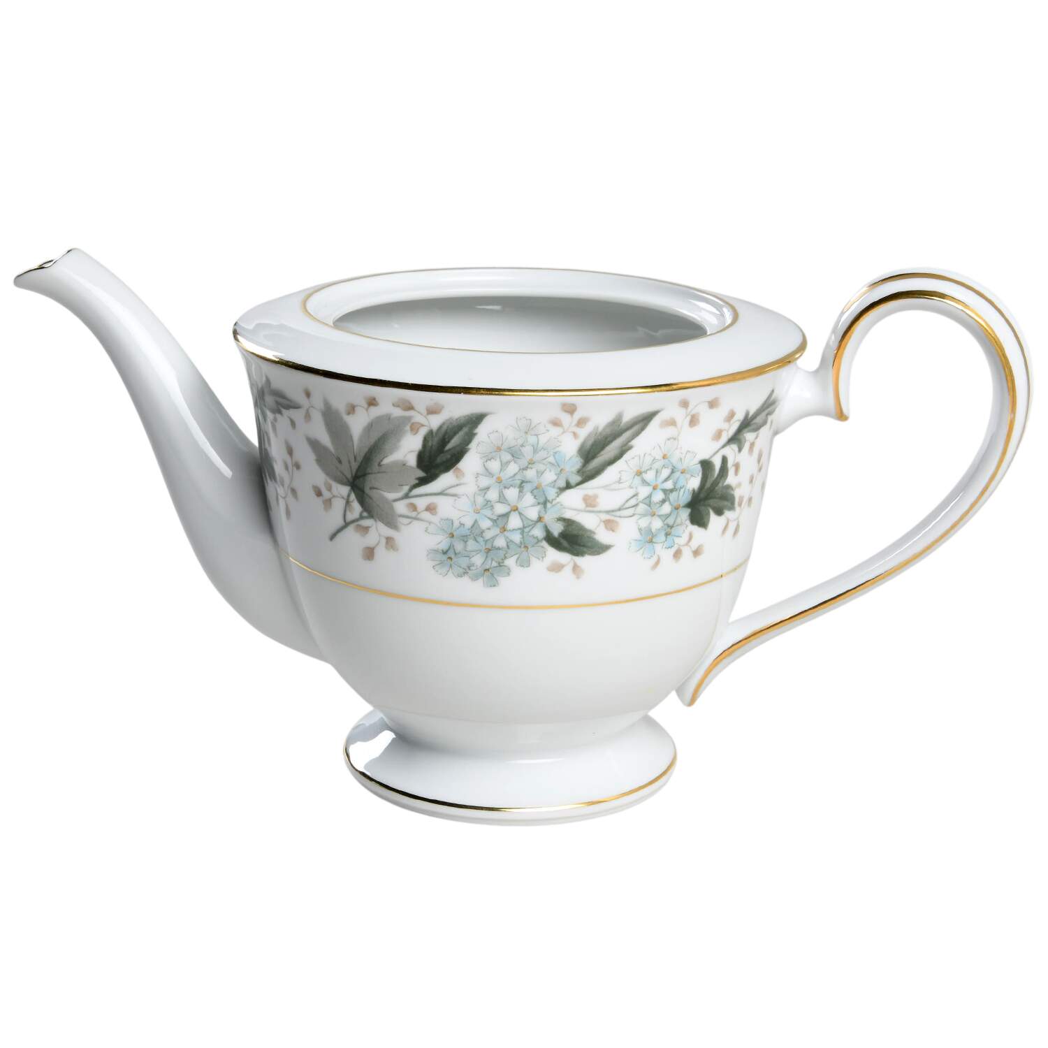 Argyle Teapot No Lid by Noritake-1