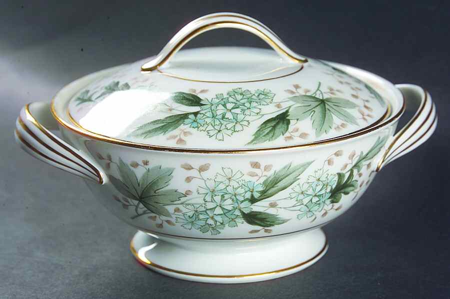 Argyle Sugar Bowl & Lid by Noritake-1