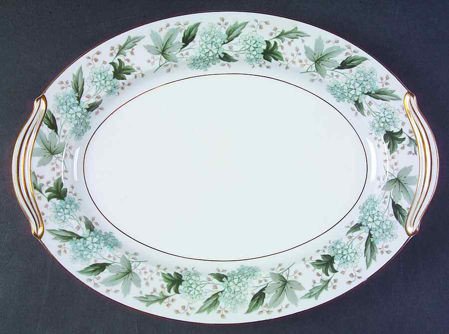 Argyle 13" Oval Serving Platter by Noritake-1