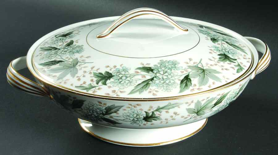 Argyle Round Covered Vegetable by Noritake-1