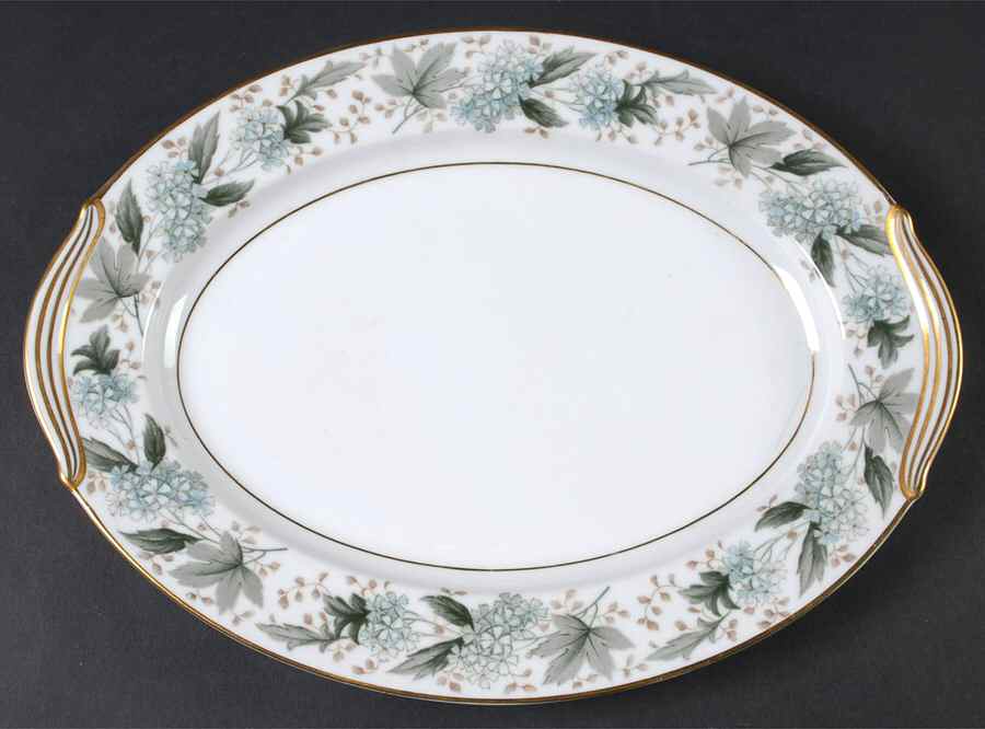 Argyle 11" Oval Serving Platter by Noritake-1
