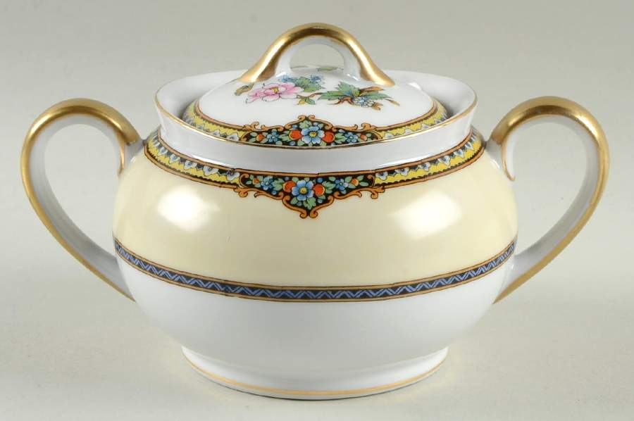 Argosy Sugar Bowl & Lid by Noritake-1