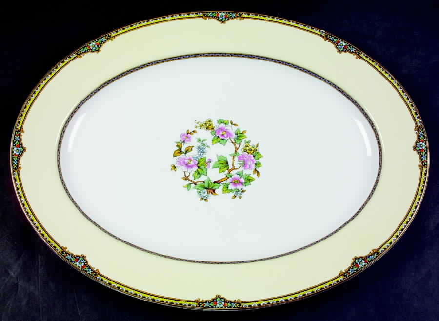 Argosy 16" Oval Serving Platter by Noritake-1