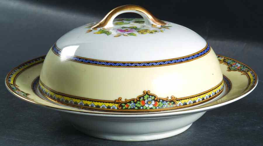 Argosy Round Covered Butter by Noritake-1