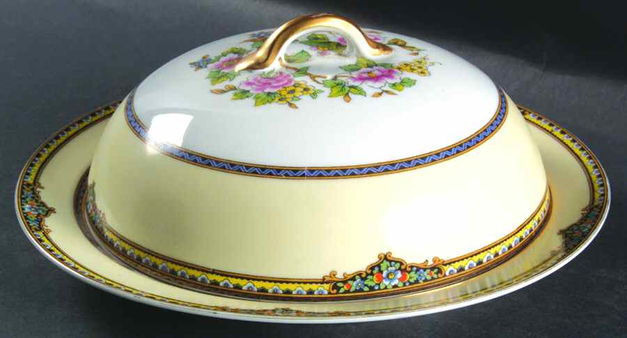 Argosy Muffin Dish & Lid by Noritake-1