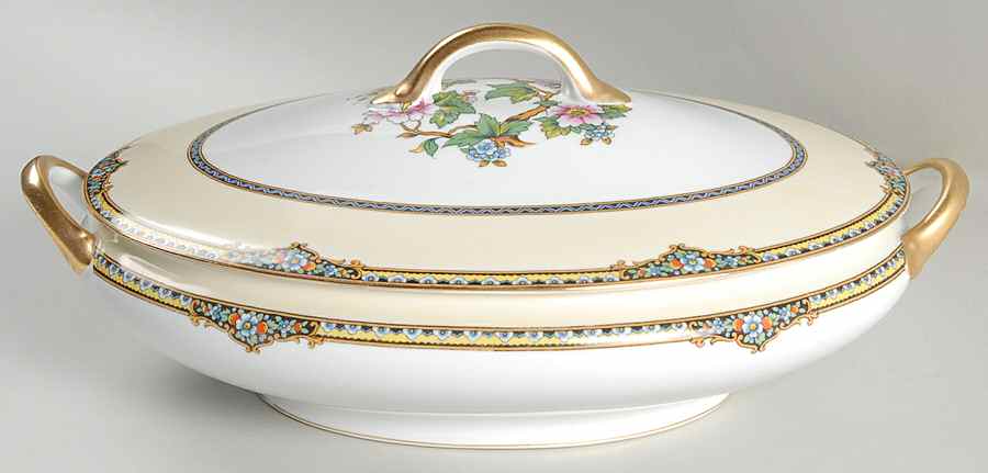 Argosy Oval Covered Vegetable by Noritake-1