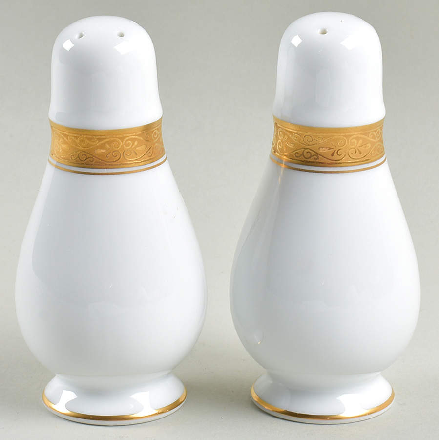 Aristocrat Gold Salt & Pepper Set by Noritake-1