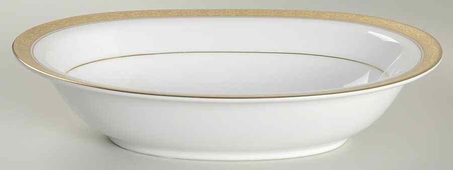 Aristocrat Gold 10" Oval Vegetable Bowl by Noritake-1