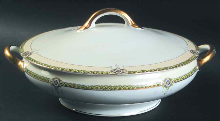 Argonne Round Covered Vegetable by Noritake-1