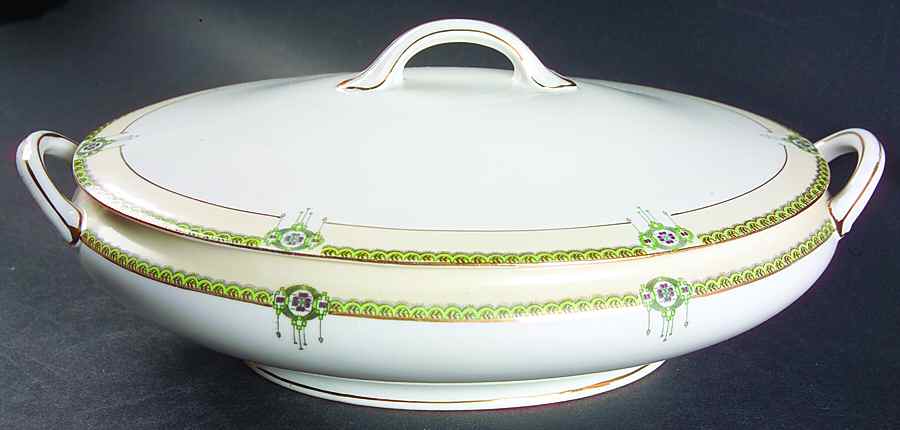 Argonne Oval Covered Vegetable by Noritake-1
