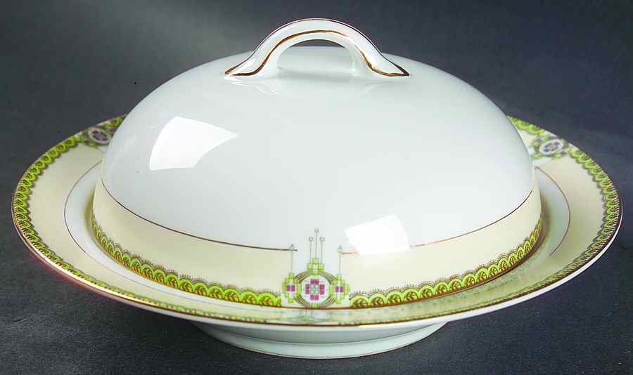 Argonne Round Covered Butter by Noritake-1