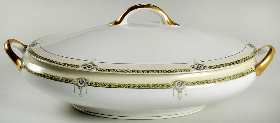 Argonne Oval Covered Vegetable by Noritake-1