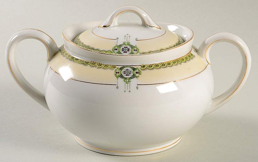 Argonne Sugar Bowl & Lid by Noritake-1