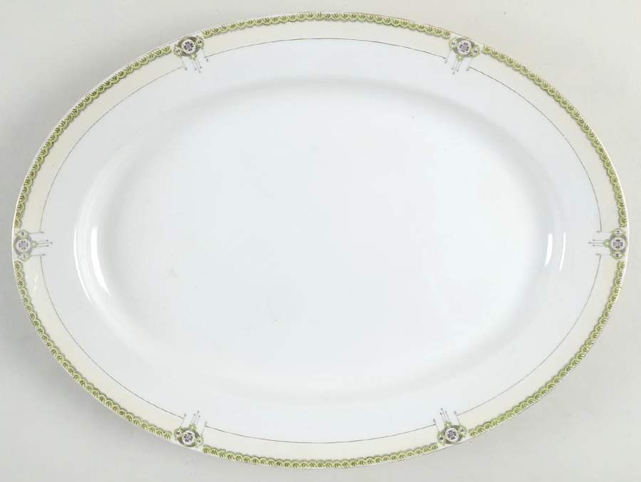 Argonne 14" Oval Serving Platter by Noritake-1