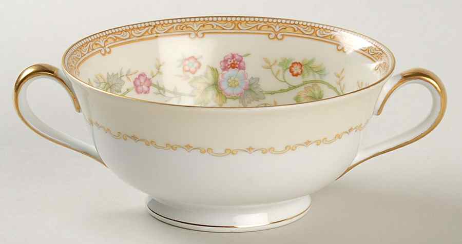 Ariana Footed Cream Soup Bowl by Noritake-1