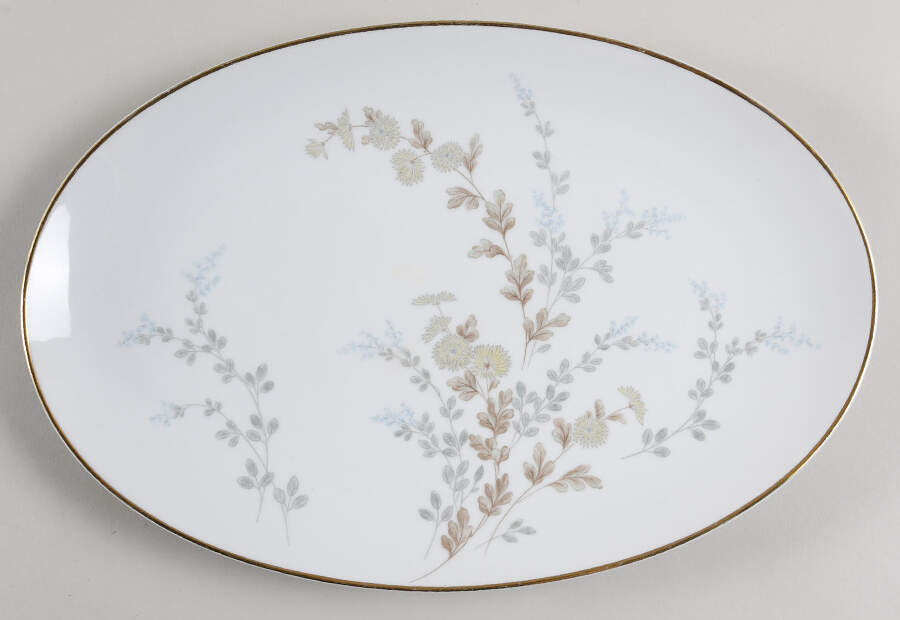 Arielle 14" Oval Serving Platter by Noritake-1