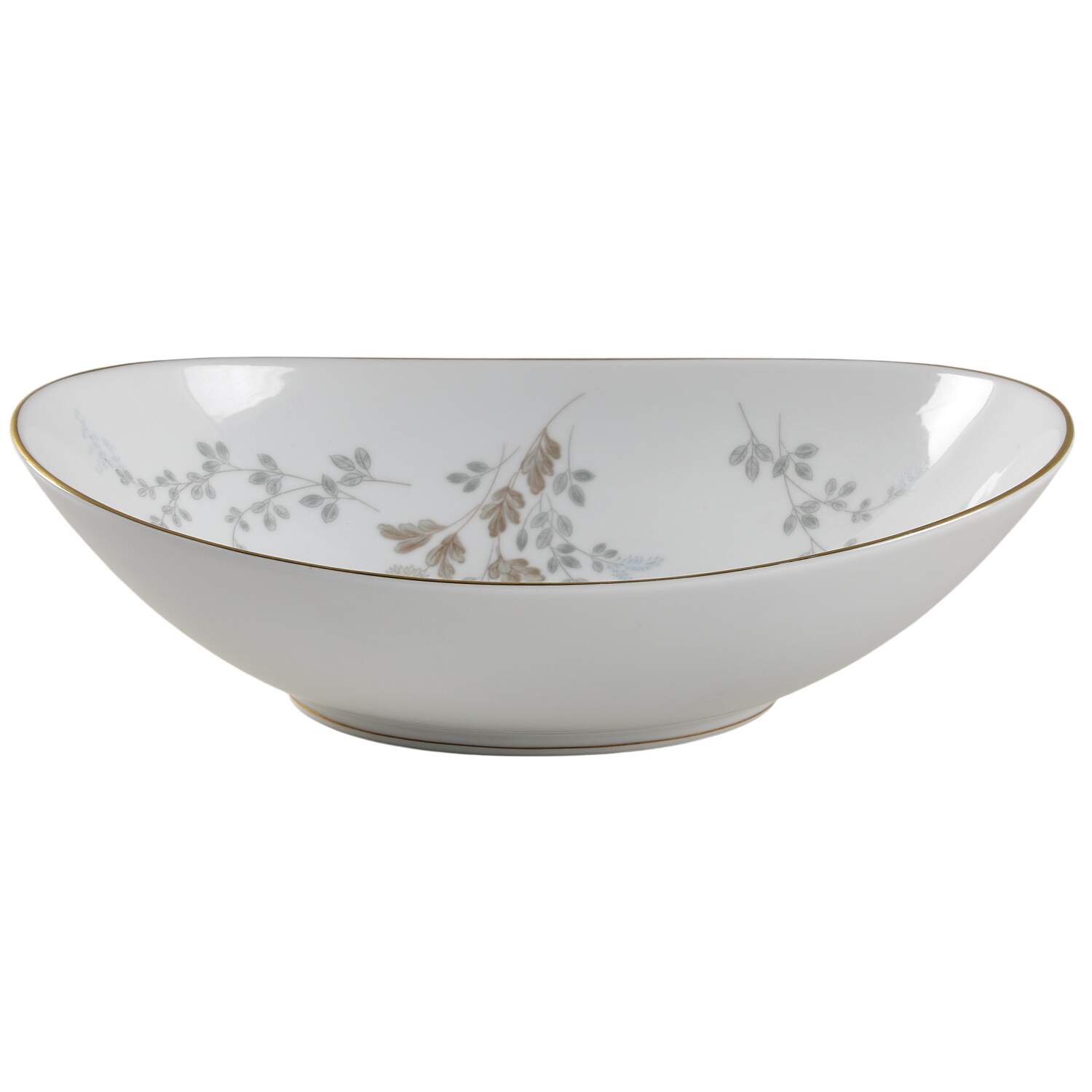 Arielle 10" Oval Vegetable Bowl by Noritake-1