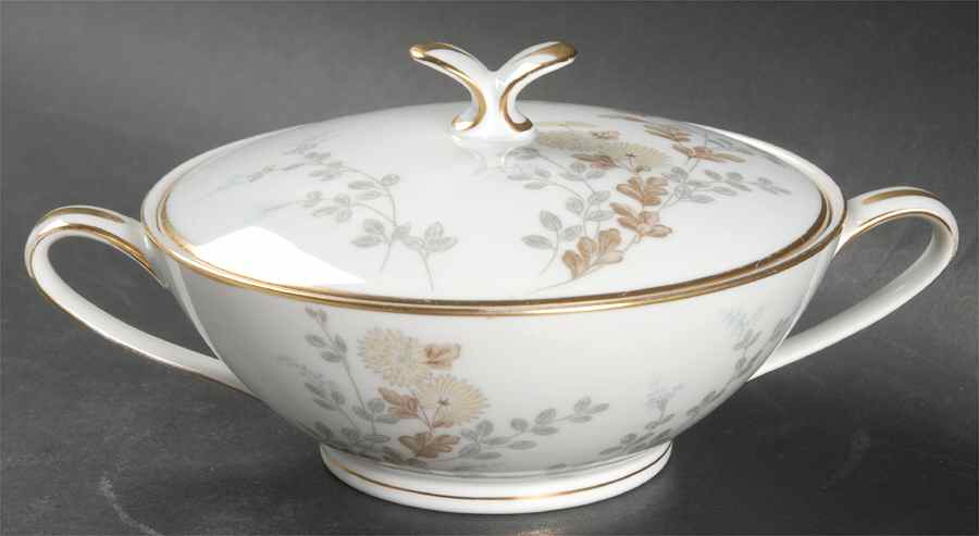 Arielle Sugar Bowl & Lid by Noritake-1