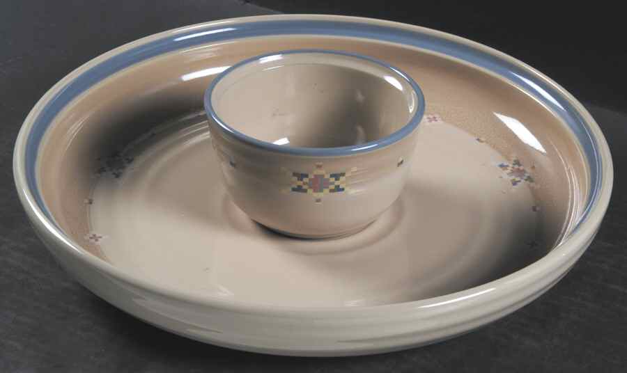 Arizona Chip&Dip (Dip Is Open Sugar/Dip/Individual Baker) by Noritake-1