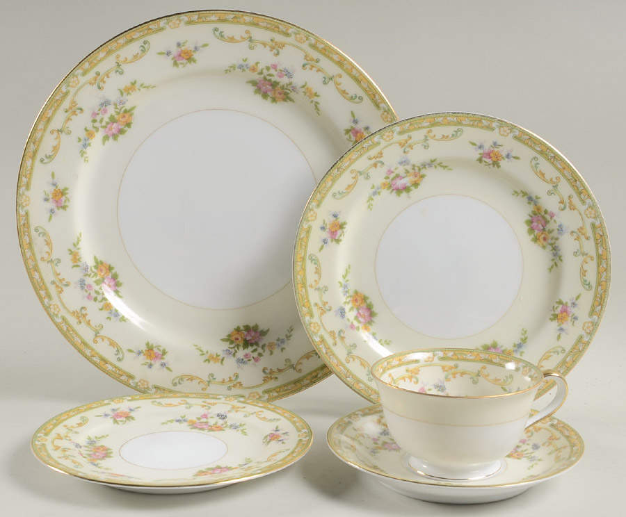 Arlene 5 Piece Place Setting by Noritake-1