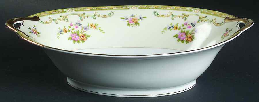 Arlene 10" Oval Vegetable Bowl by Noritake-1