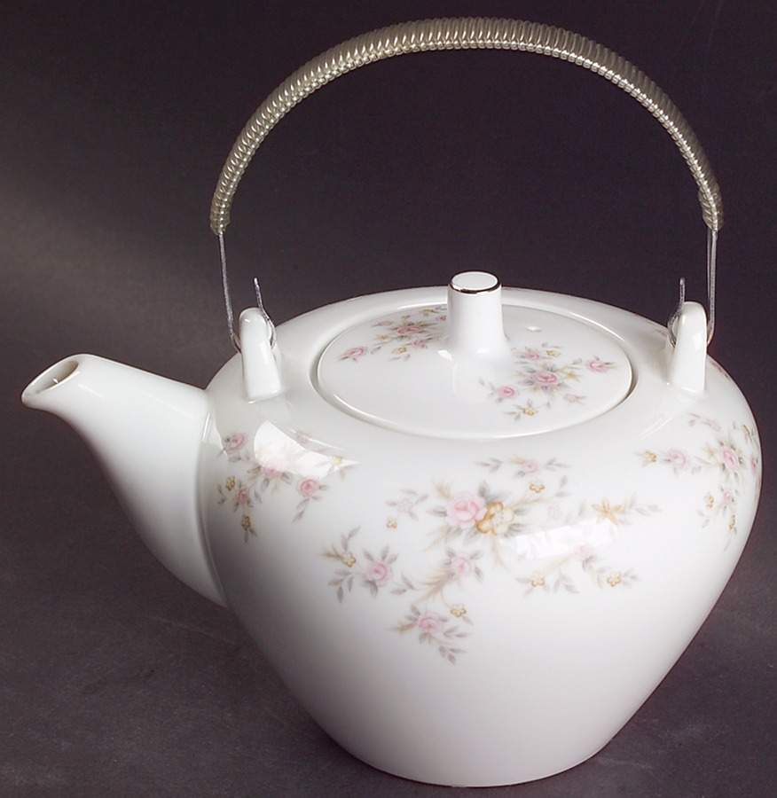 Arlene Teapot & Lid with Removable Top Handle by Noritake-1