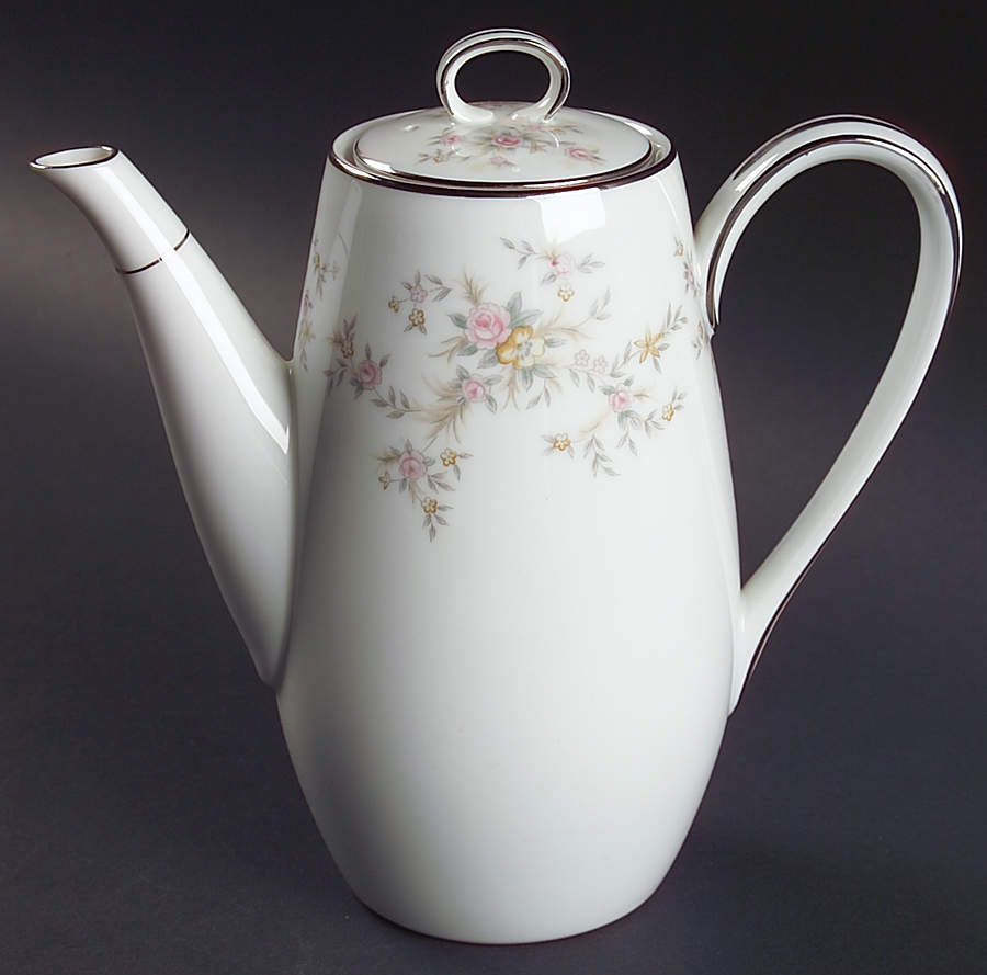 Arlene Small Coffee Pot & Lid by Noritake-1