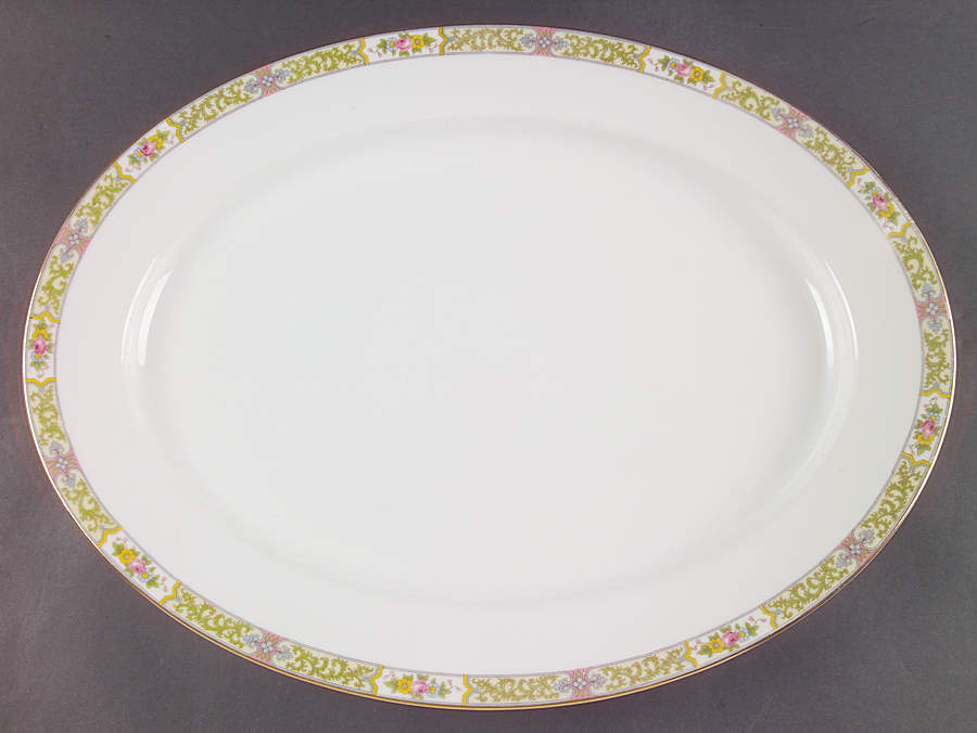 Arleigh 18" Oval Serving Platter by Noritake-1