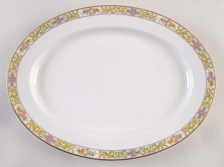 Arleigh 13" Oval Serving Platter by Noritake-1