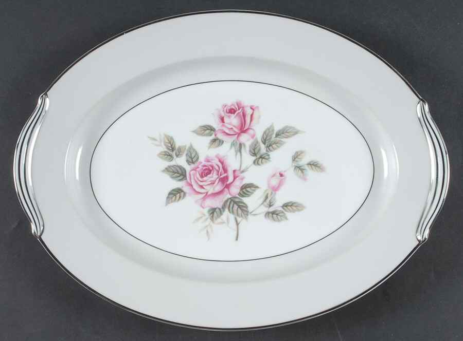 Arlington 13" Oval Serving Platter by Noritake-1
