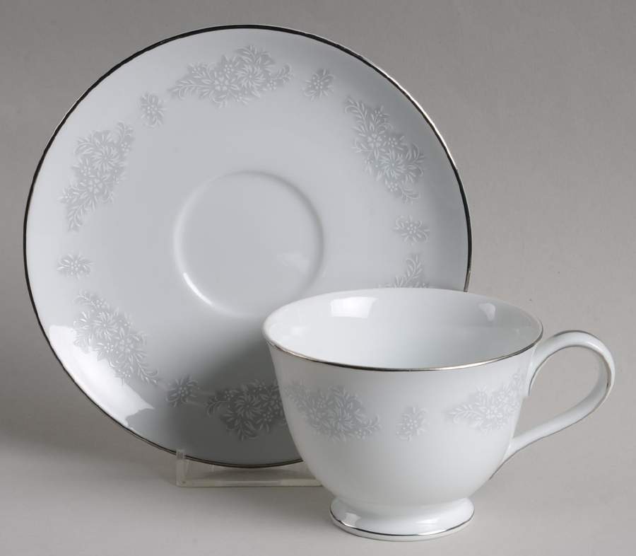 Armand Footed Cup & Saucer Set by Noritake-1