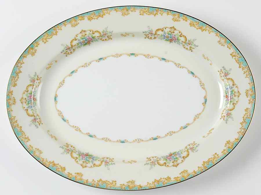 Arnaud 13" Oval Serving Platter by Noritake-1