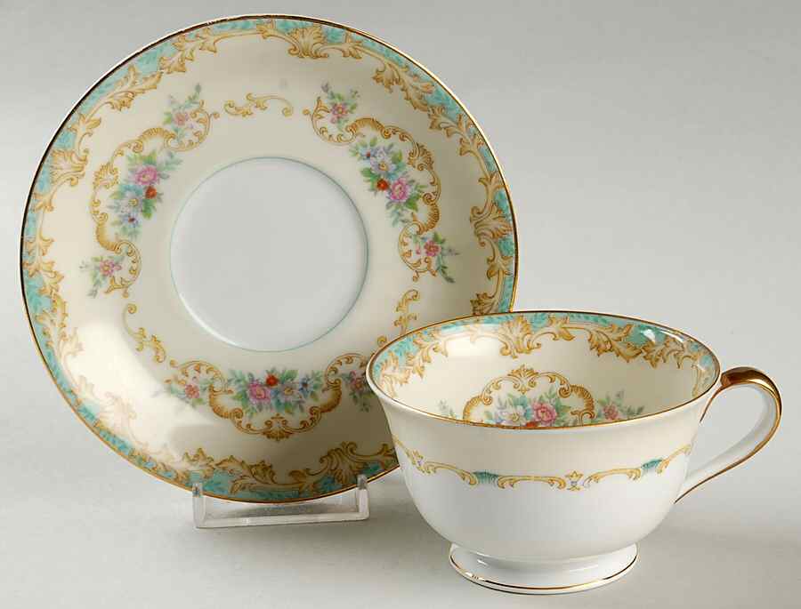 Arnaud Footed Cup & Saucer Set by Noritake-1