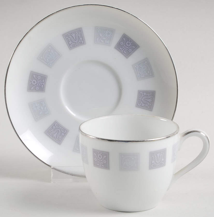 Arroyo Flat Demitasse Cup & Saucer Set by Noritake-1