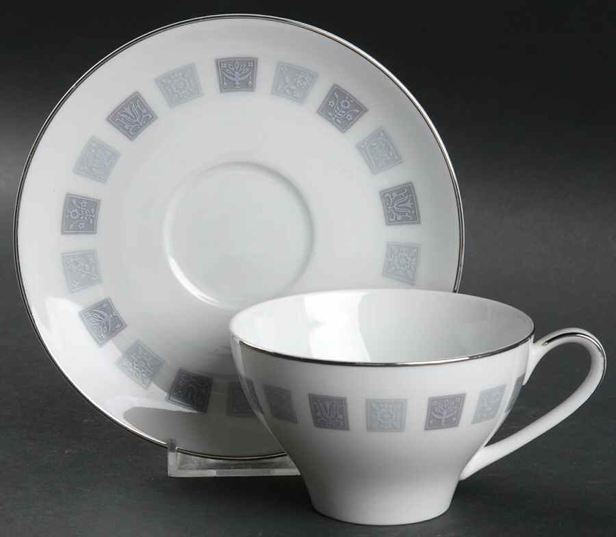 Arroyo Flat Cup & Saucer Set by Noritake-1