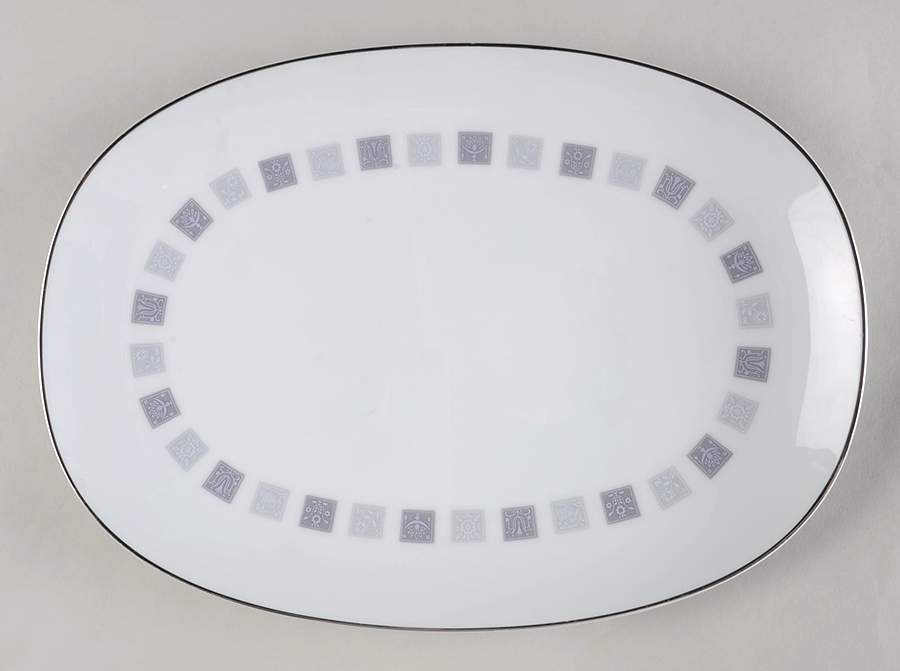 Arroyo 13" Oval Serving Platter by Noritake-1