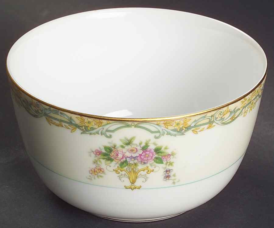 Arvana Cranberry Bowl by Noritake-1