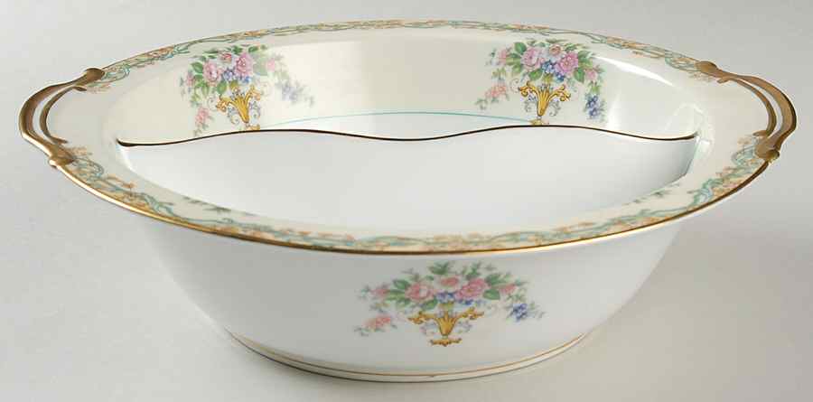 Arvana 10" Round Divided Vegetable Bowl by Noritake-1