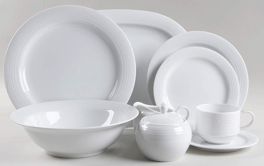 Arctic White 45 Piece Starter Set by Noritake-1