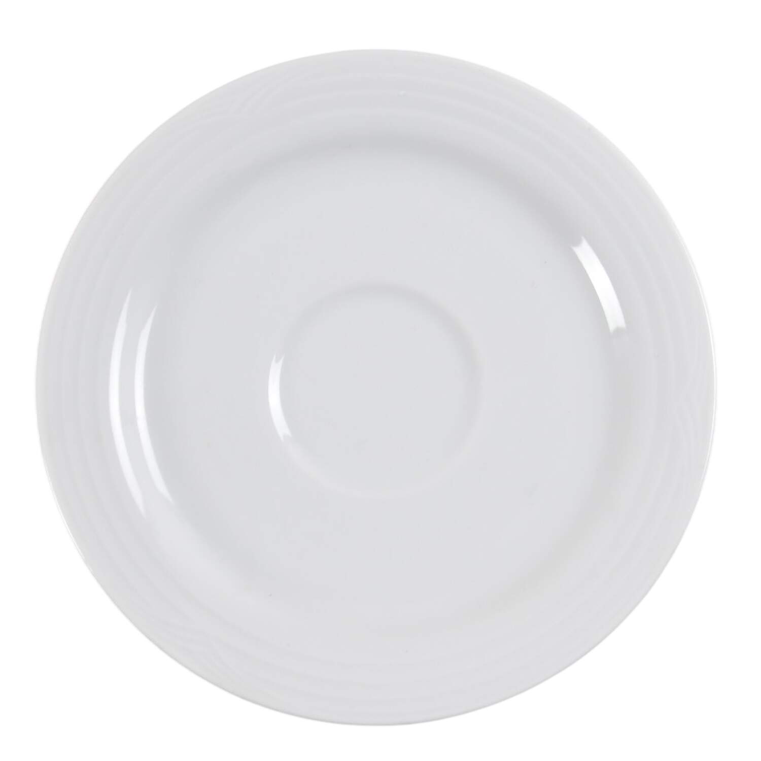Arctic White Saucer for Flat Cup by Noritake-1