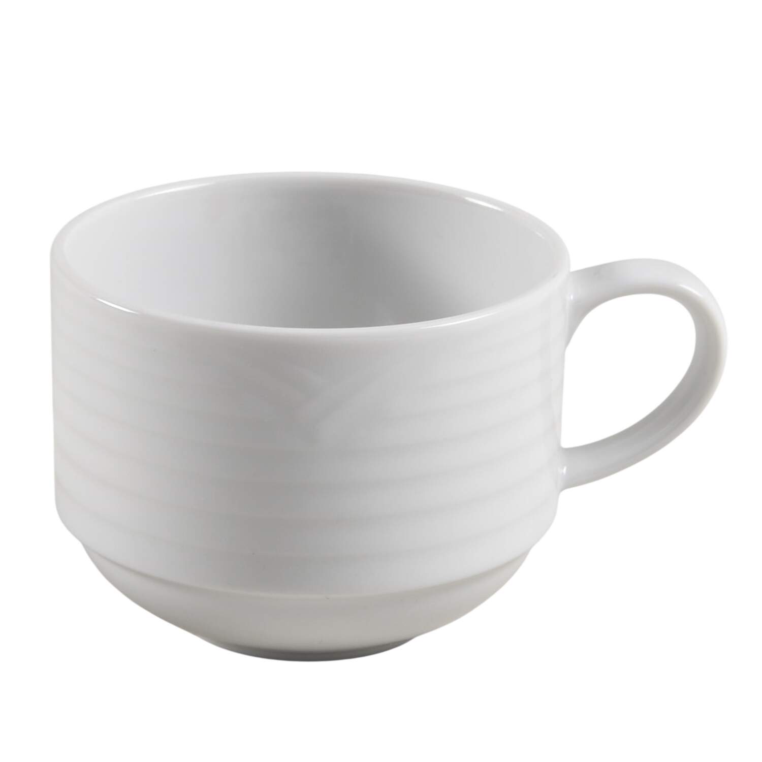 Arctic White Flat Cup by Noritake-1
