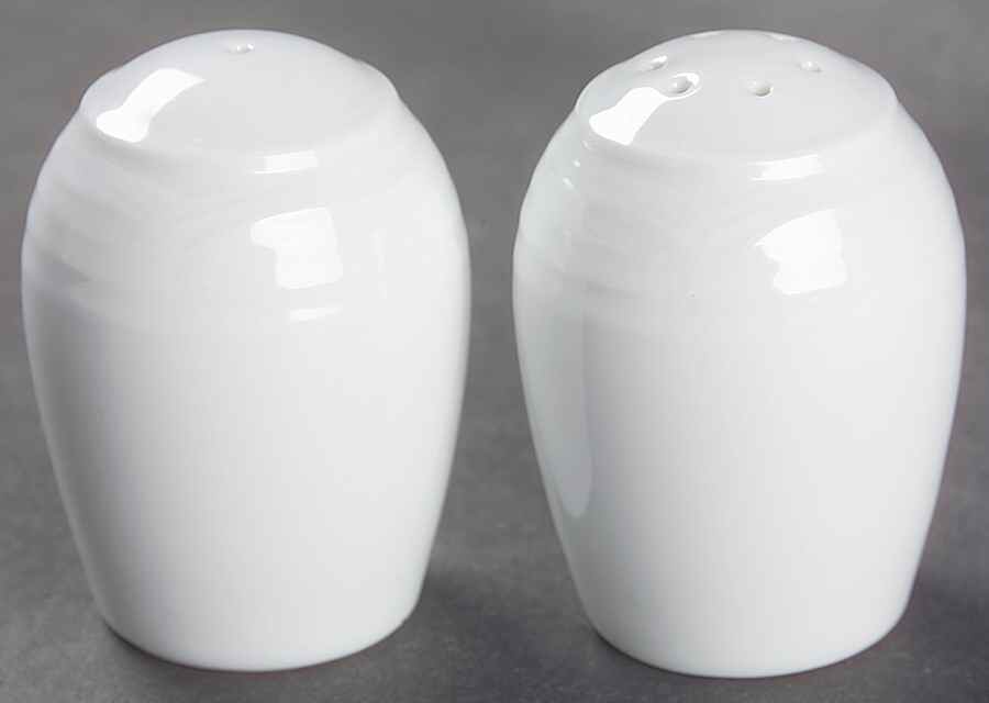 Arctic White Salt & Pepper Set by Noritake-1