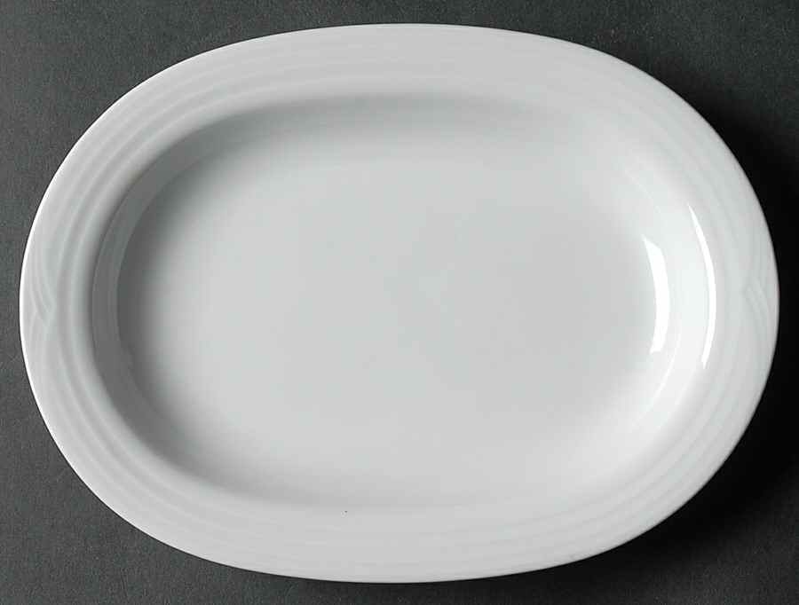 Arctic White Relish/Gravy Underplate by Noritake-1