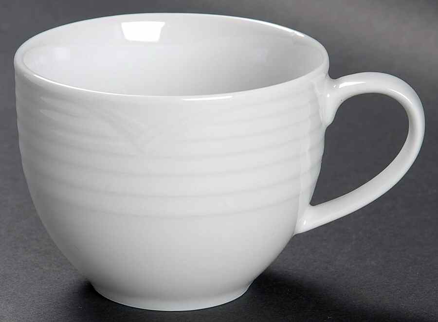Arctic White Flat Cup by Noritake-1