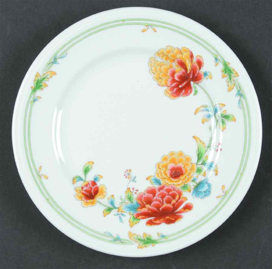 Asian Bouquet Bread & Butter Plate by Noritake-1